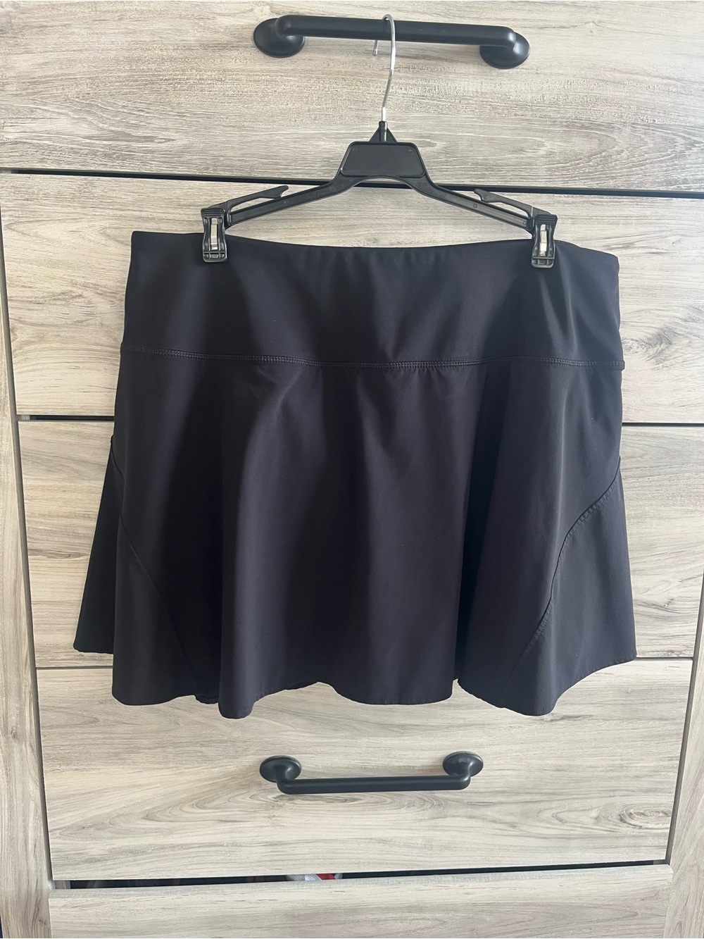 Avia Black Circle Skirt - Flared Active Style